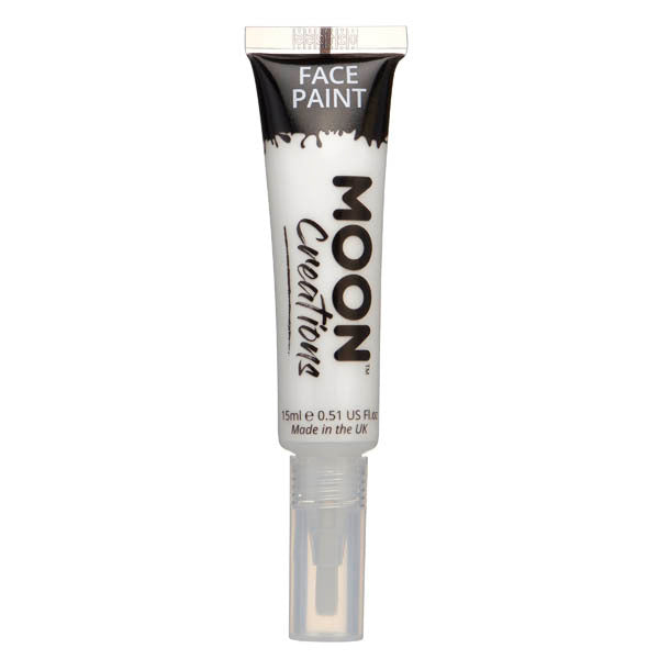 Moon Creations Face Paint White, imported from the UK