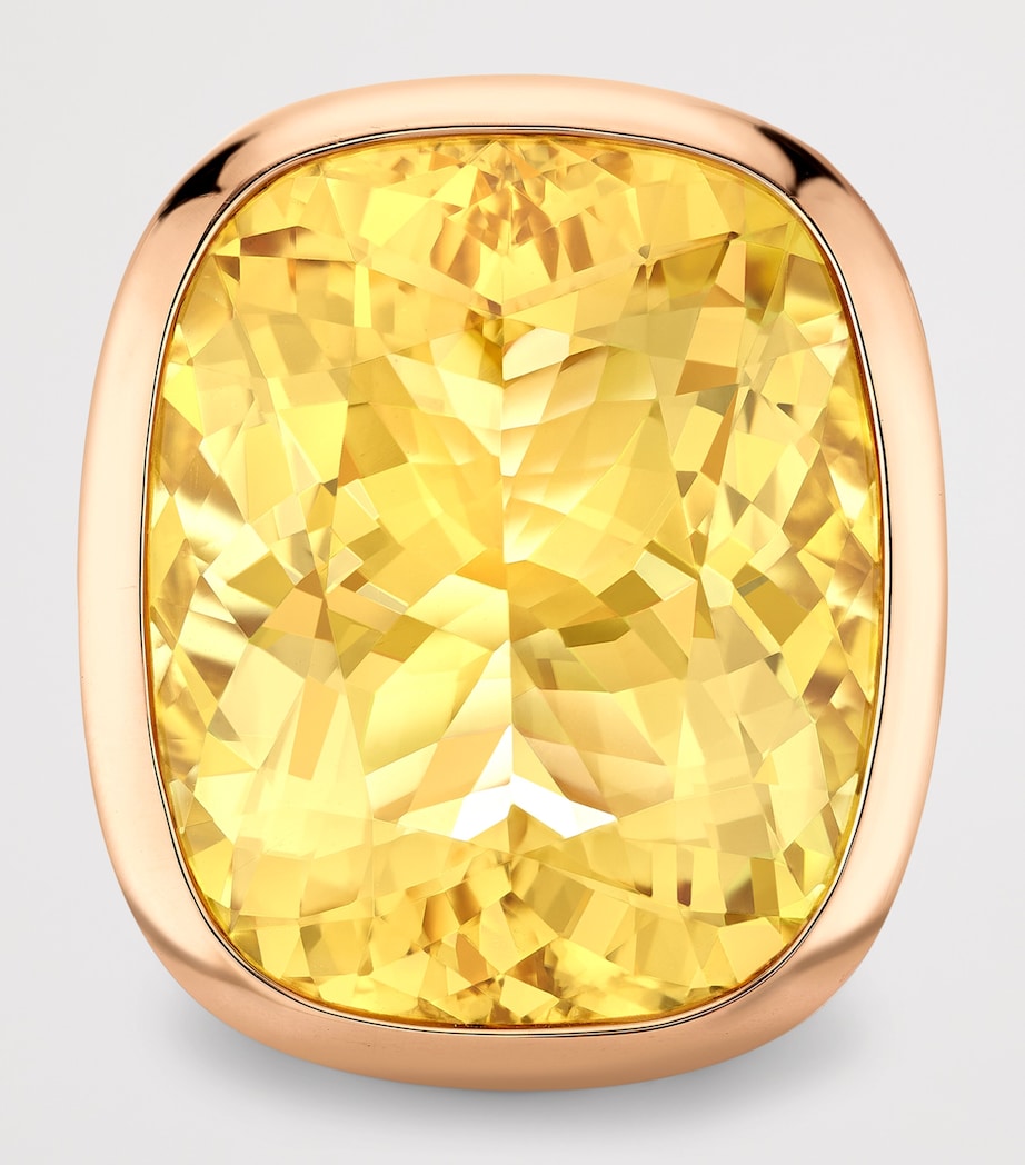 Boodles Palace ring with heliodor, sapphires and diamonds, UK version