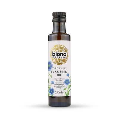 Huile de lin biologique Biona pressée à froid 250 ml