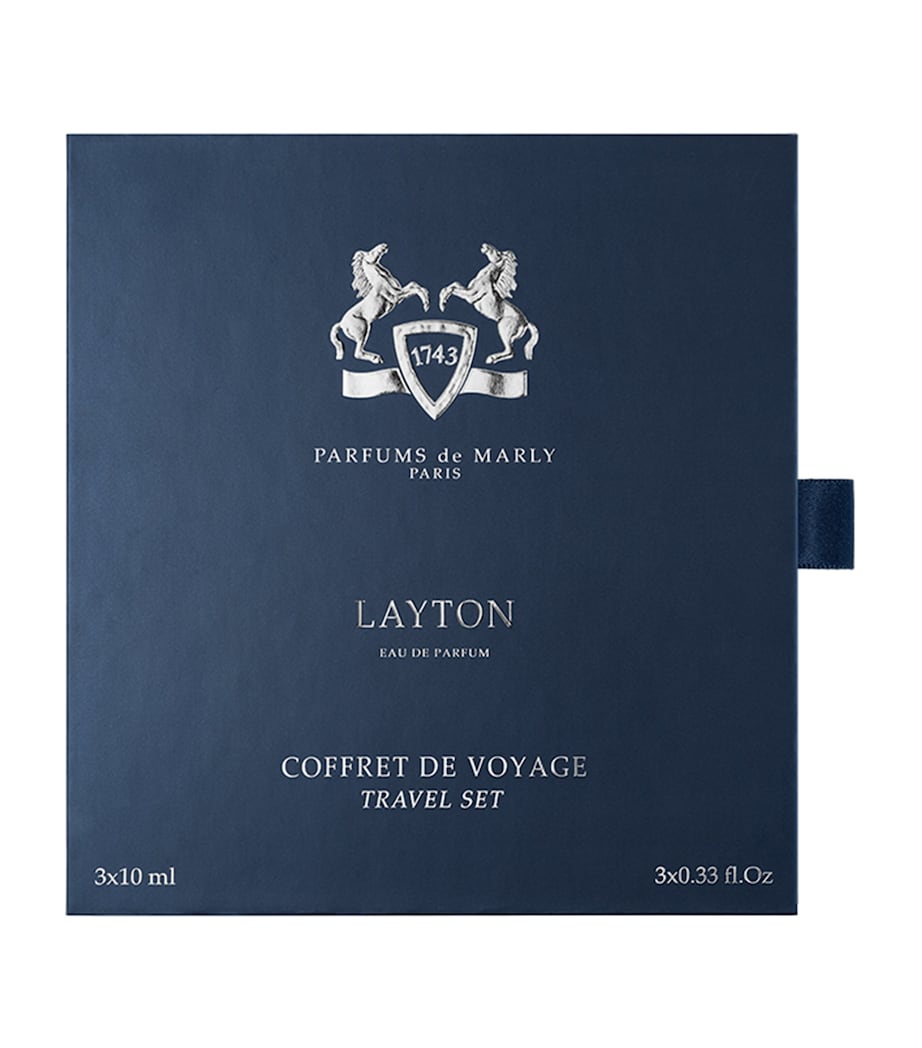 Parfums de Marly Layton travel fragrance set 3 x 10ml, imported from the UK