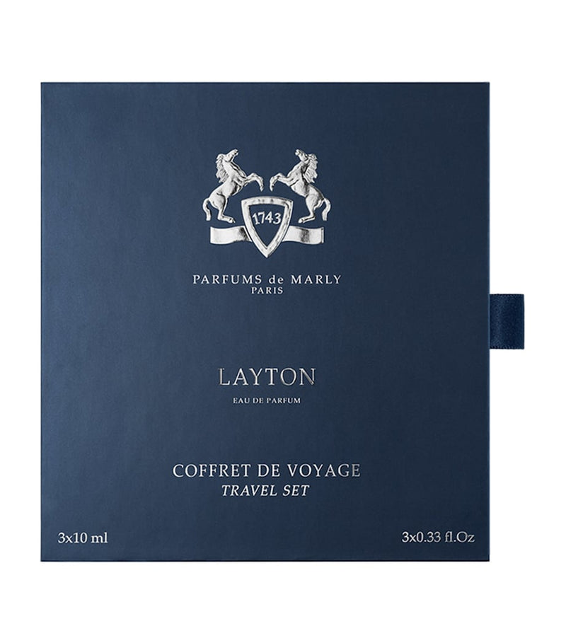 Parfums de Marly Layton travel fragrance set 3 x 10ml, imported from the UK