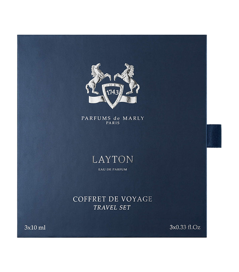 Parfums de Marly Layton travel fragrance set 3 x 10ml, imported from the UK