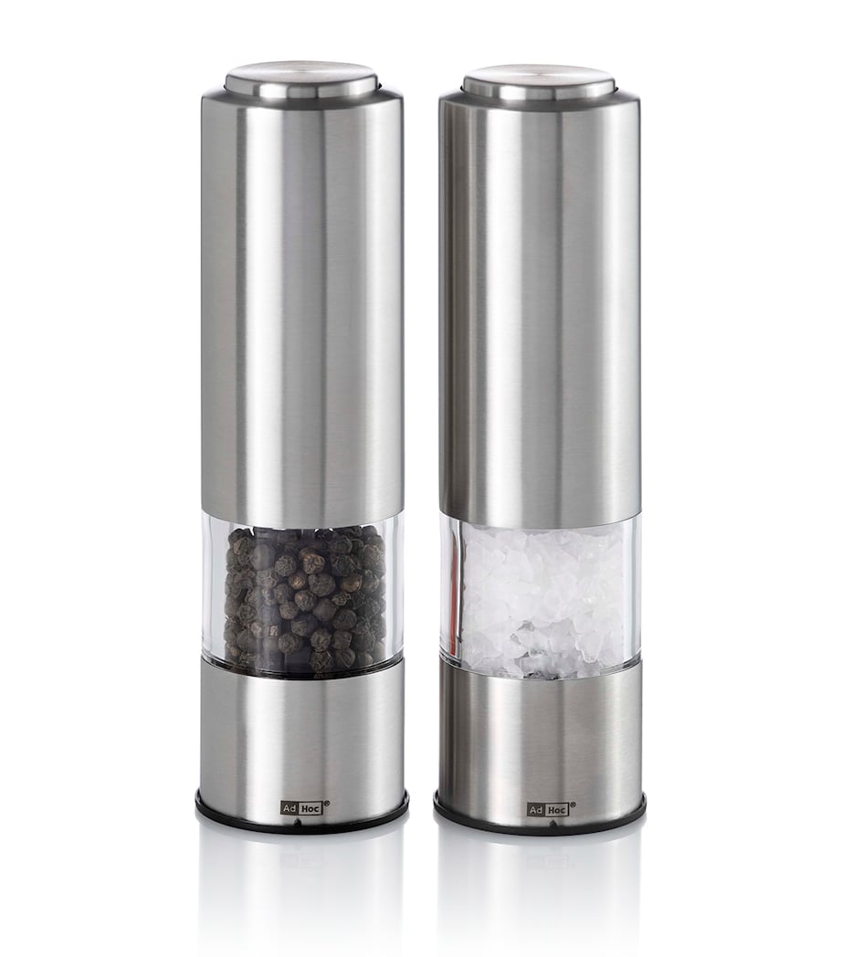 AdHoc Pepmatik electronic salt and pepper mills set of 2, imported from the UK
