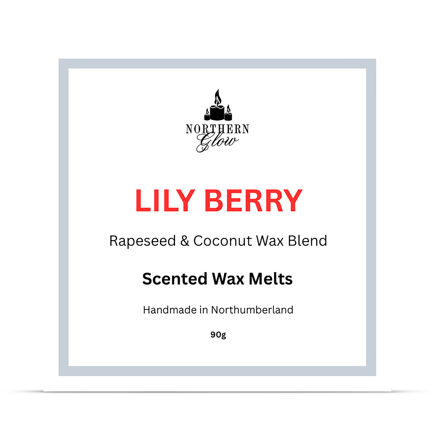 Scented wax melt Lily Berry 90g, UK version
