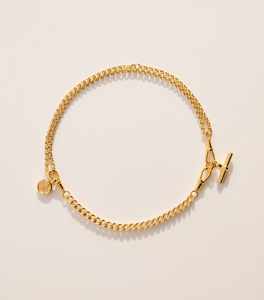 Tilly Sveaas Moi Toi gold-plated set necklace, imported from the UK