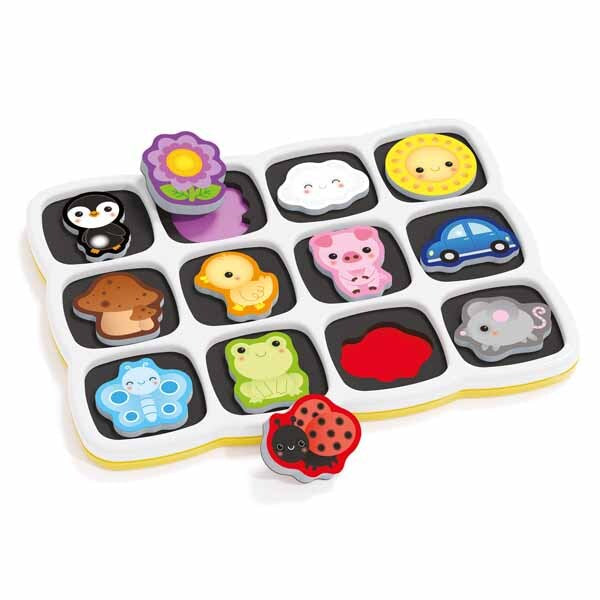 Quercetti Smart Puzzle First Words & Colours - British product