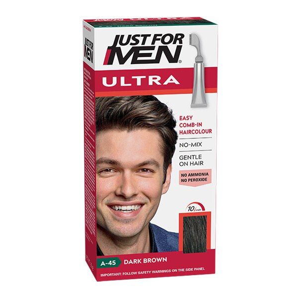 Just For Men Ultra Hair Colour  A45 Dark Brown GOODS Superdrug   