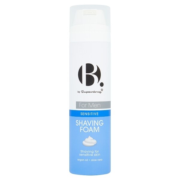 Superdrug B. Men Sensitive Shave Foam 250ml