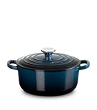Le Creuset enamelled cast iron round casserole dish 20cm, UK version