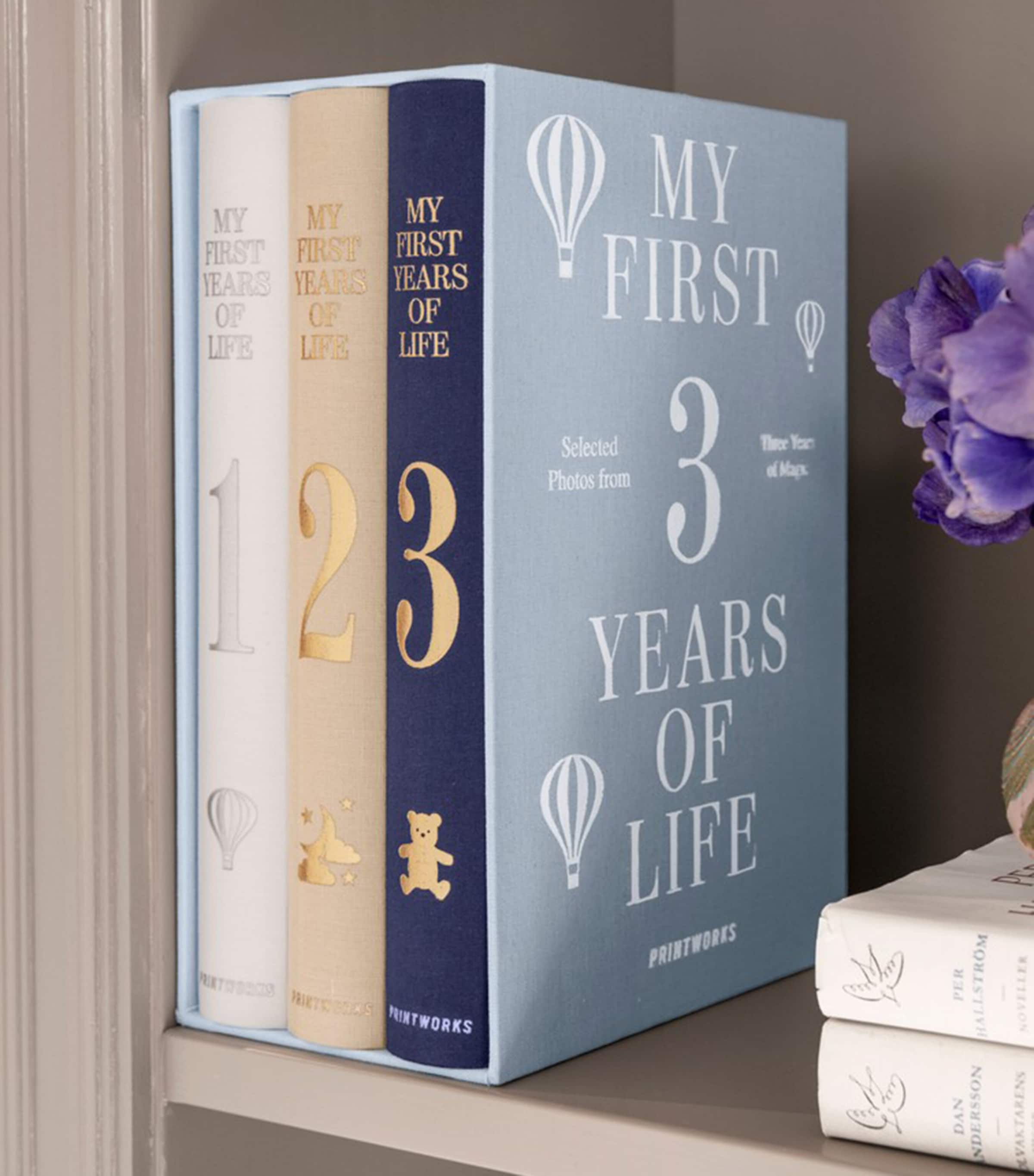 Printworks baby photo album 3-pack, imported from the UK