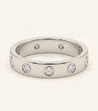 Cartier white gold diamond LOVE wedding band (British brand)