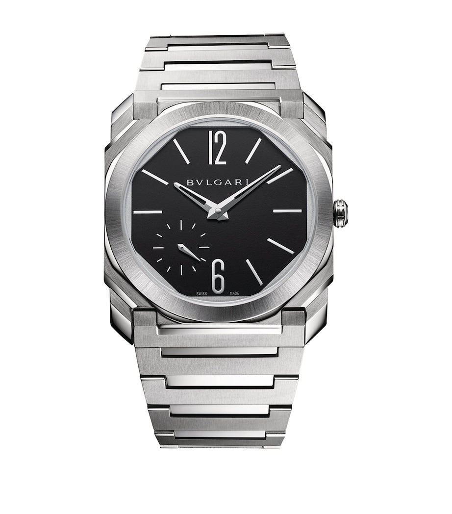 Bvlgari Octo Finissimo automatic watch 40mm stainless steel - British product