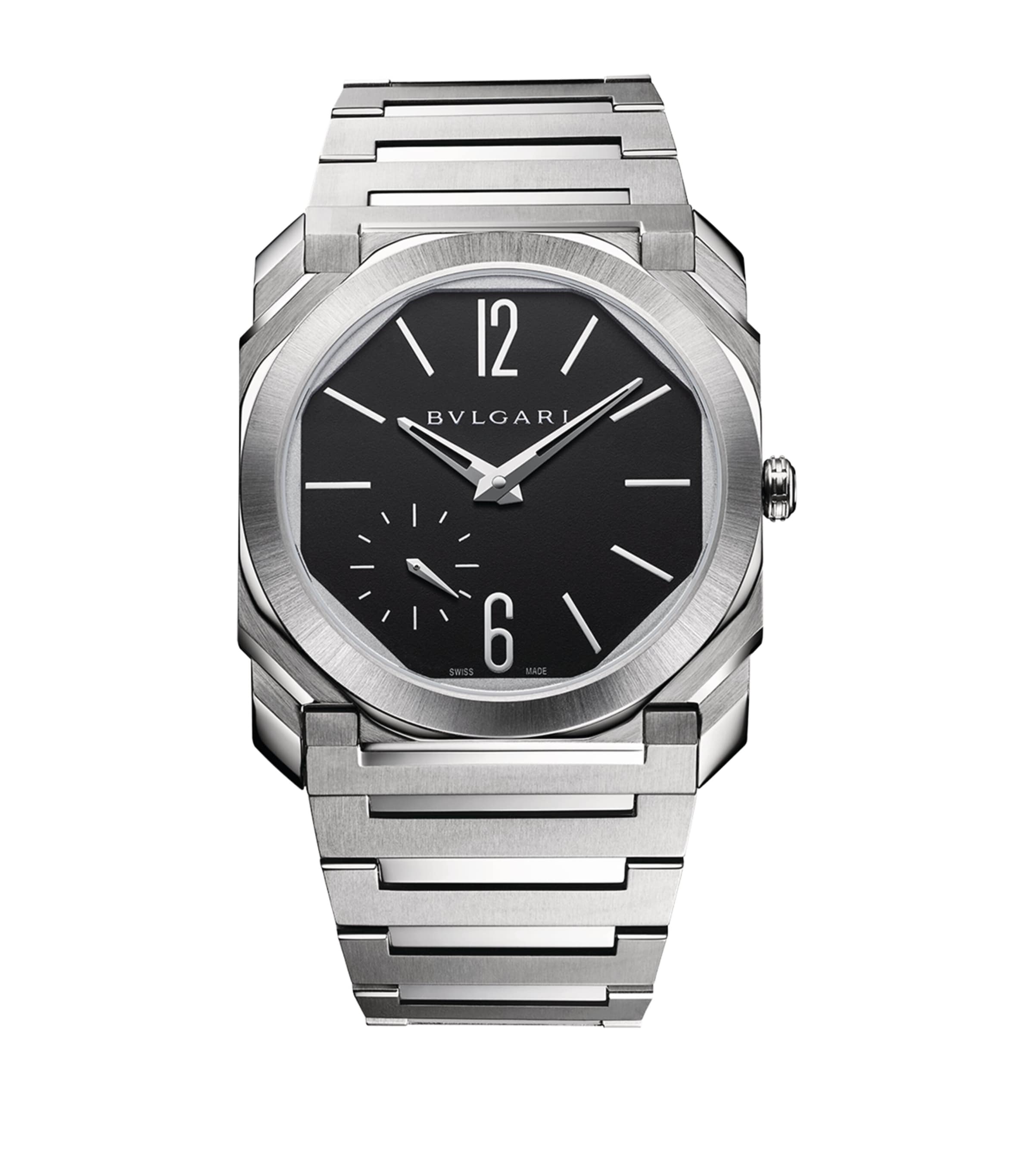 Bvlgari Octo Finissimo stainless steel automatic watch 40mm - British product