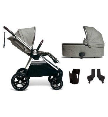 Mamas & Papas Ocarro 4 Piece Starter Bundle - Woven Grey