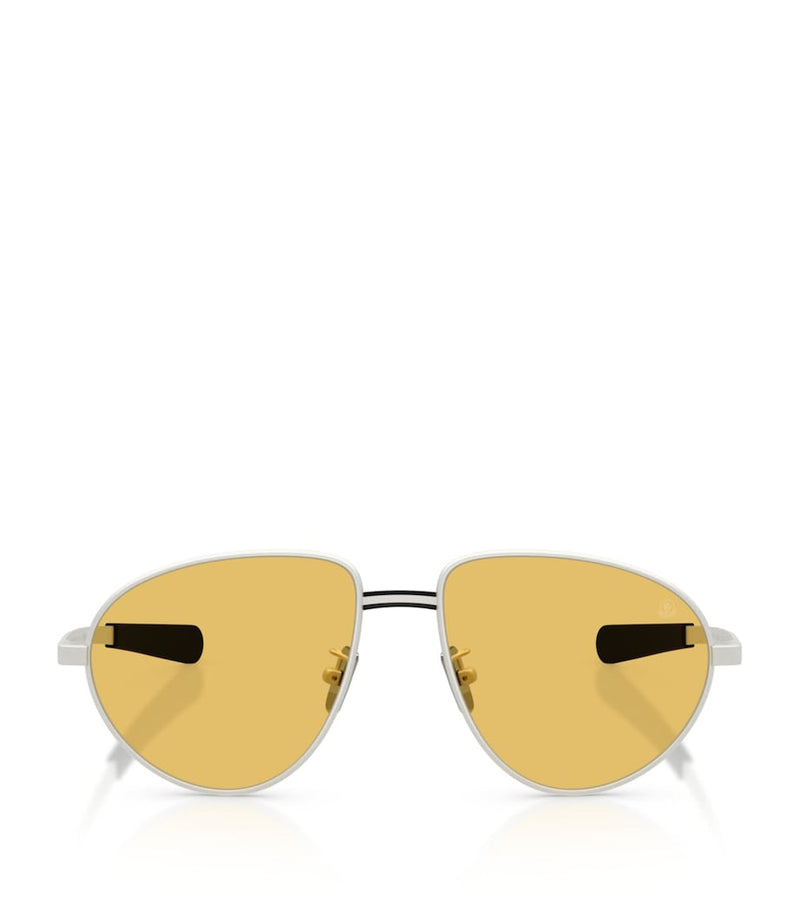 Moncler ME4009 metal sunglasses - British product