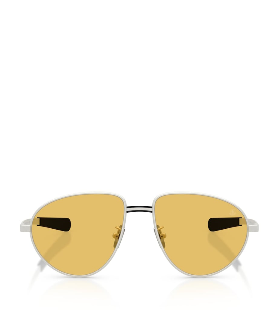 Moncler ME4009 metal sunglasses - British product