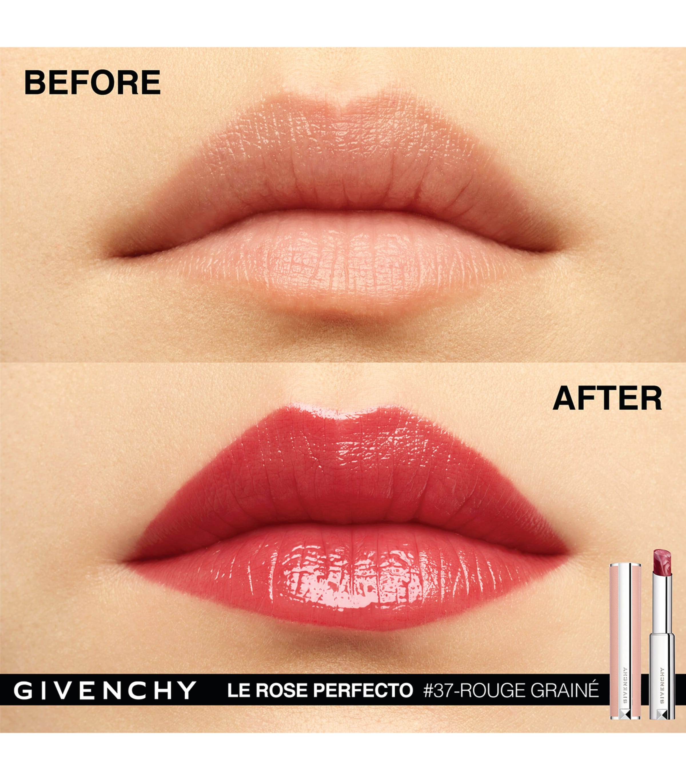 Givenchy Rose Perfecto Lip Balm, UK version