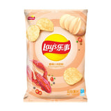 Lay's potato chips spicy crayfish flavour (British brand)