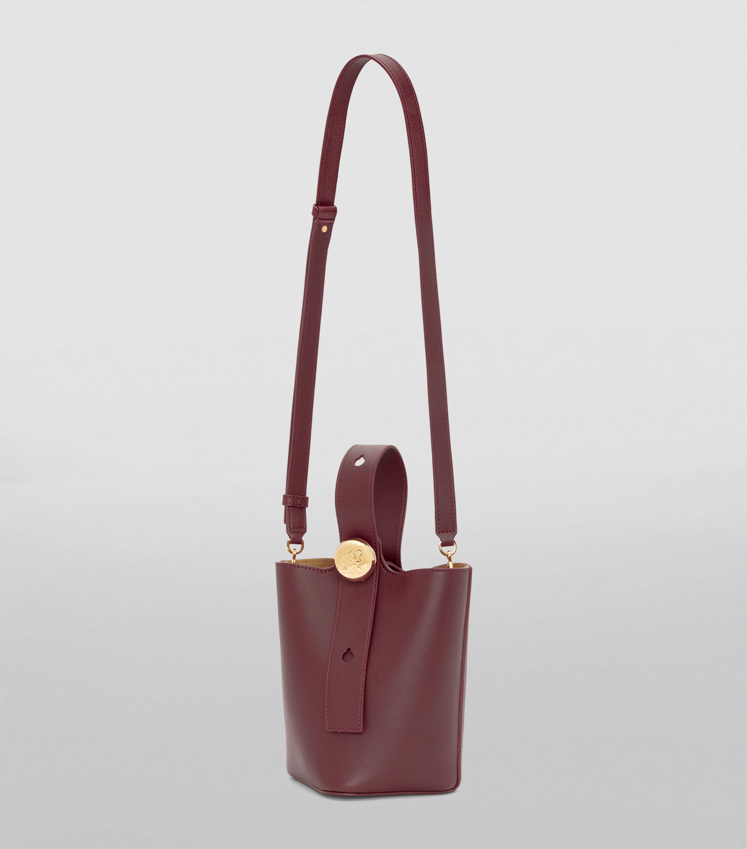 LOEWE Pebble mini leather bucket bag - British product