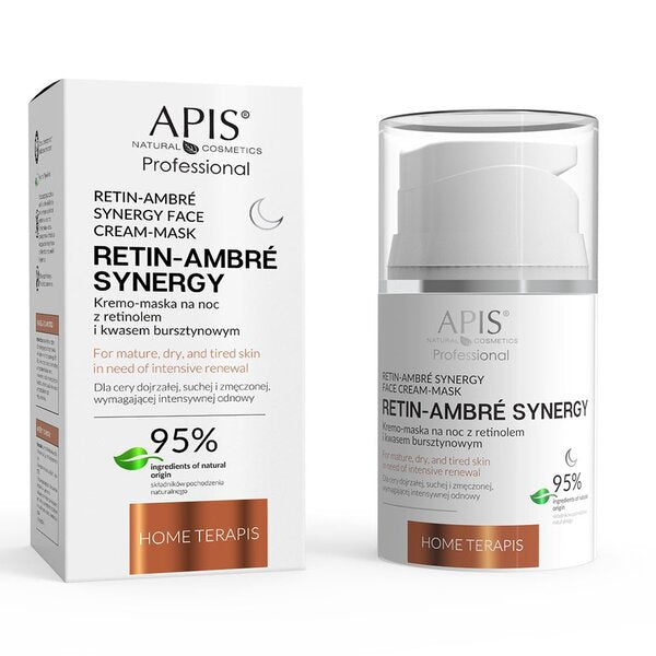 APIS retinol face cream-mask 50ml, imported from the UK
