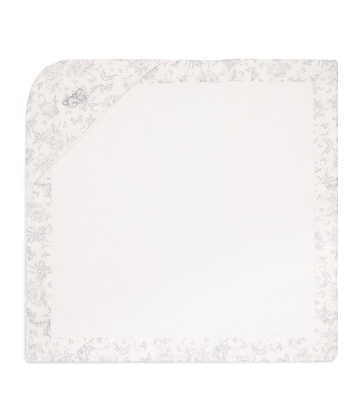 Tartine et Chocolat cotton Toile de Jouy bath cape, UK version