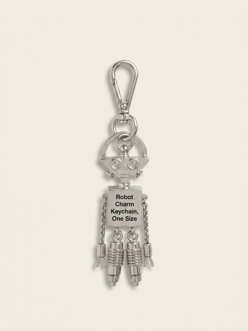 Prada robot keychain charm in Saffiano leather 9.5cm, UK version