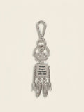 Prada robot keychain charm in Saffiano leather 9.5cm, UK version