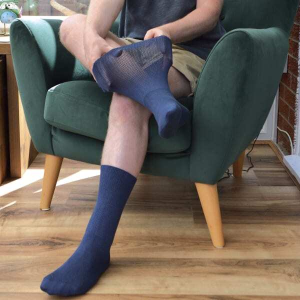 Dr.Socks Extra Wide Bamboo Oedema Socks - British product