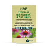 Holland & Barrett Echinacea with Vitamin C & Zinc 60 Tablets - 998308