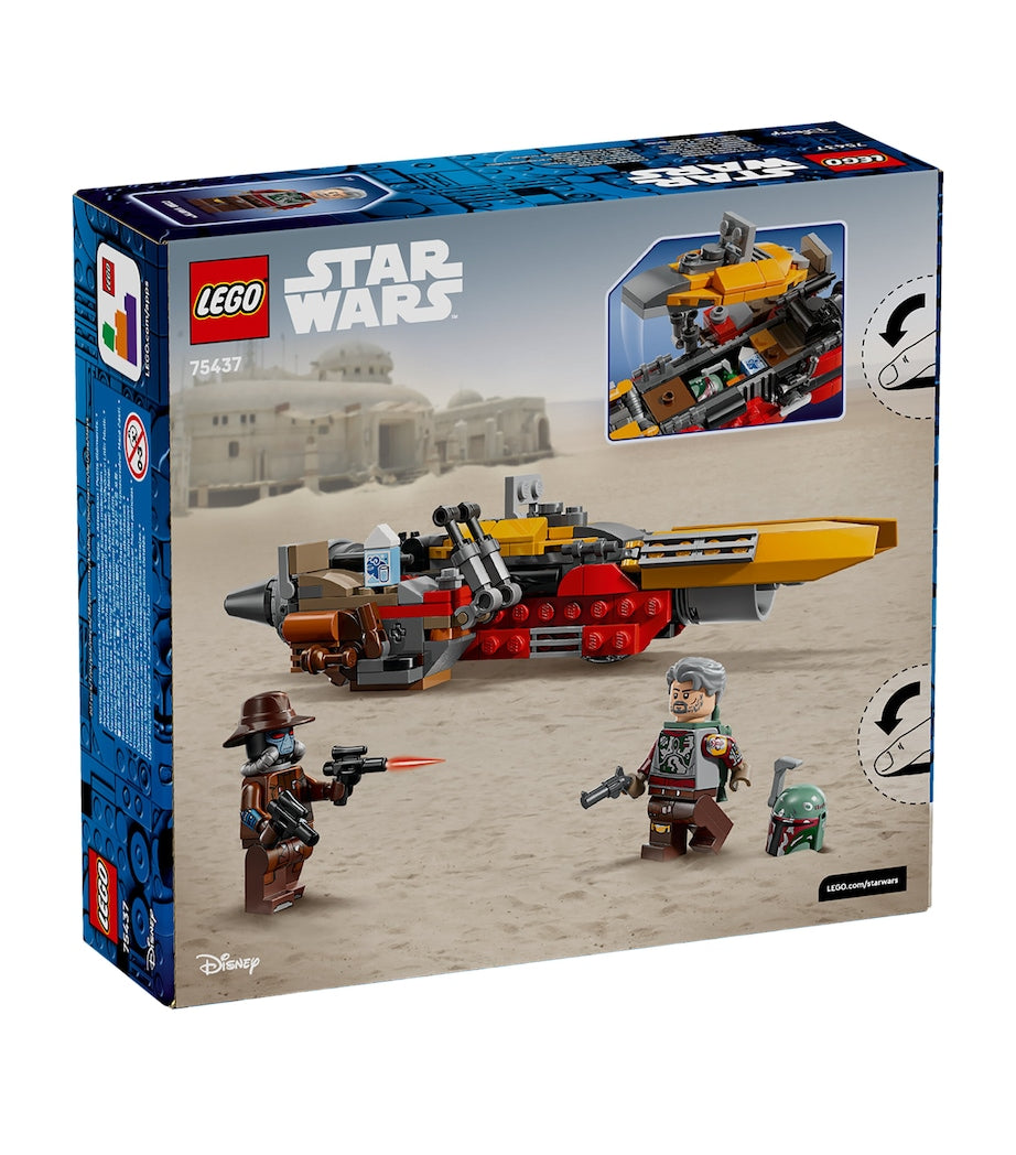 Lego buildable speeder toy with minifigures 207 pieces, UK version