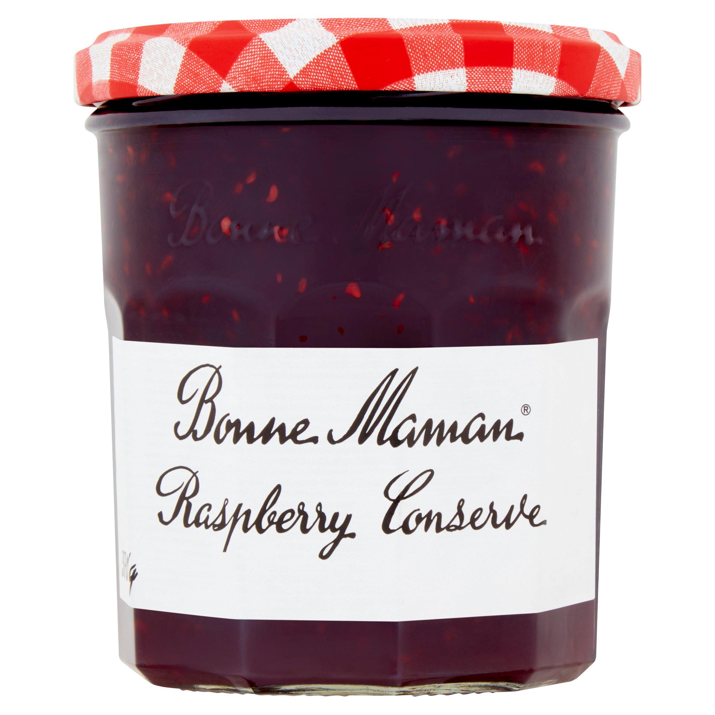 Bonne Maman Raspberry Conserve 370g Food cupboard essentials Sainsburys   