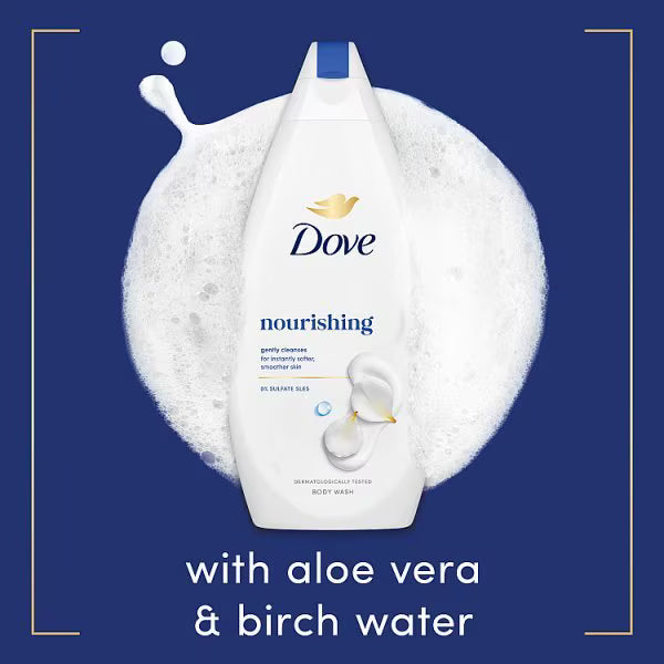 Dove Nourishing Body Wash 450 ml - British product