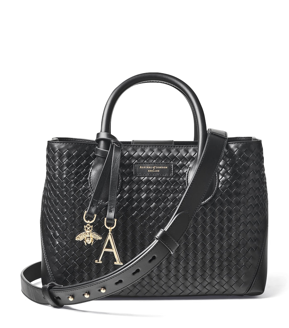 Aspinal of London Medium London tote bag Italian leather, UK version