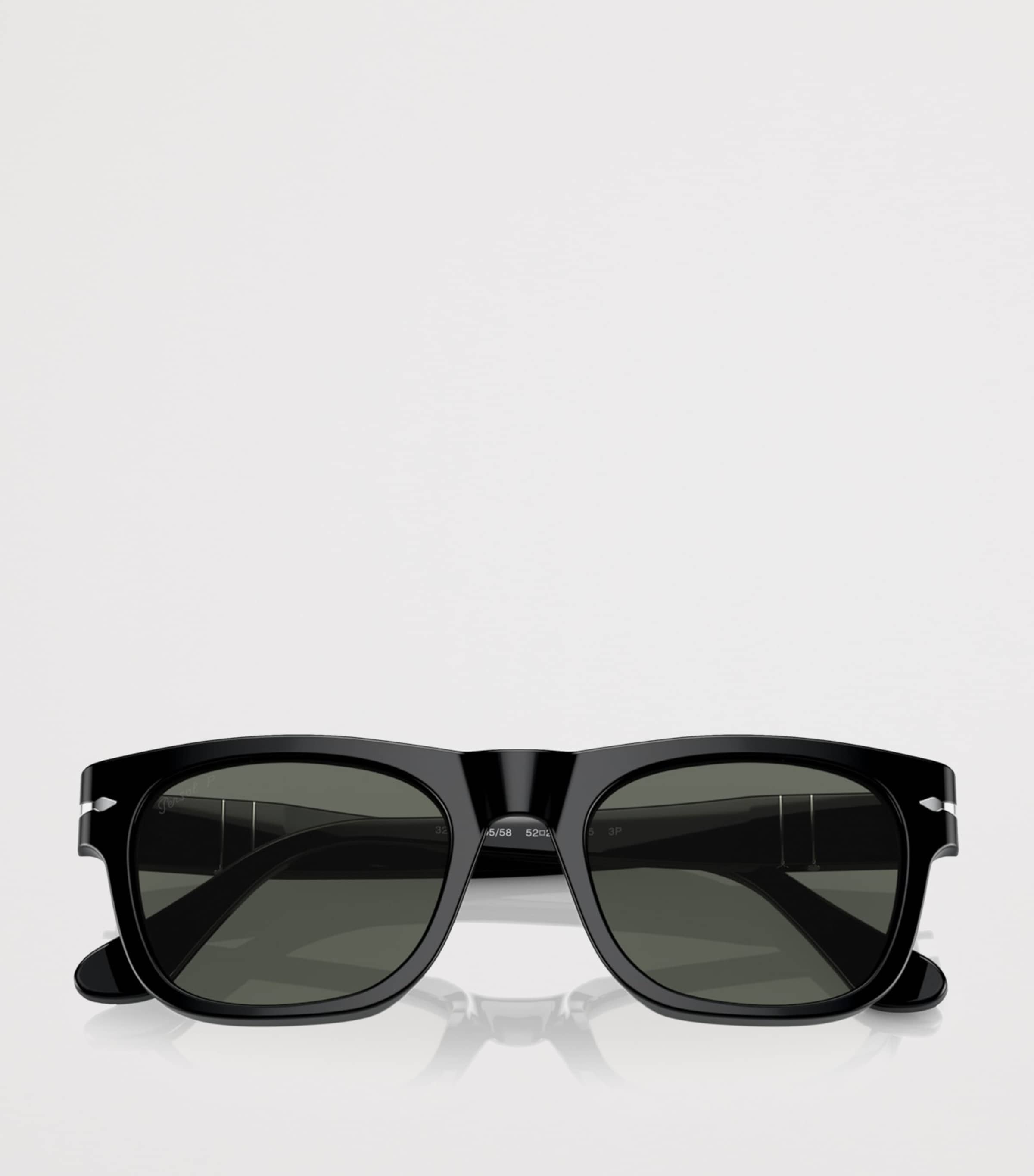 Persol Acetat-Sonnenbrille Rechteck, importiert aus dem Vereinigten Königreich