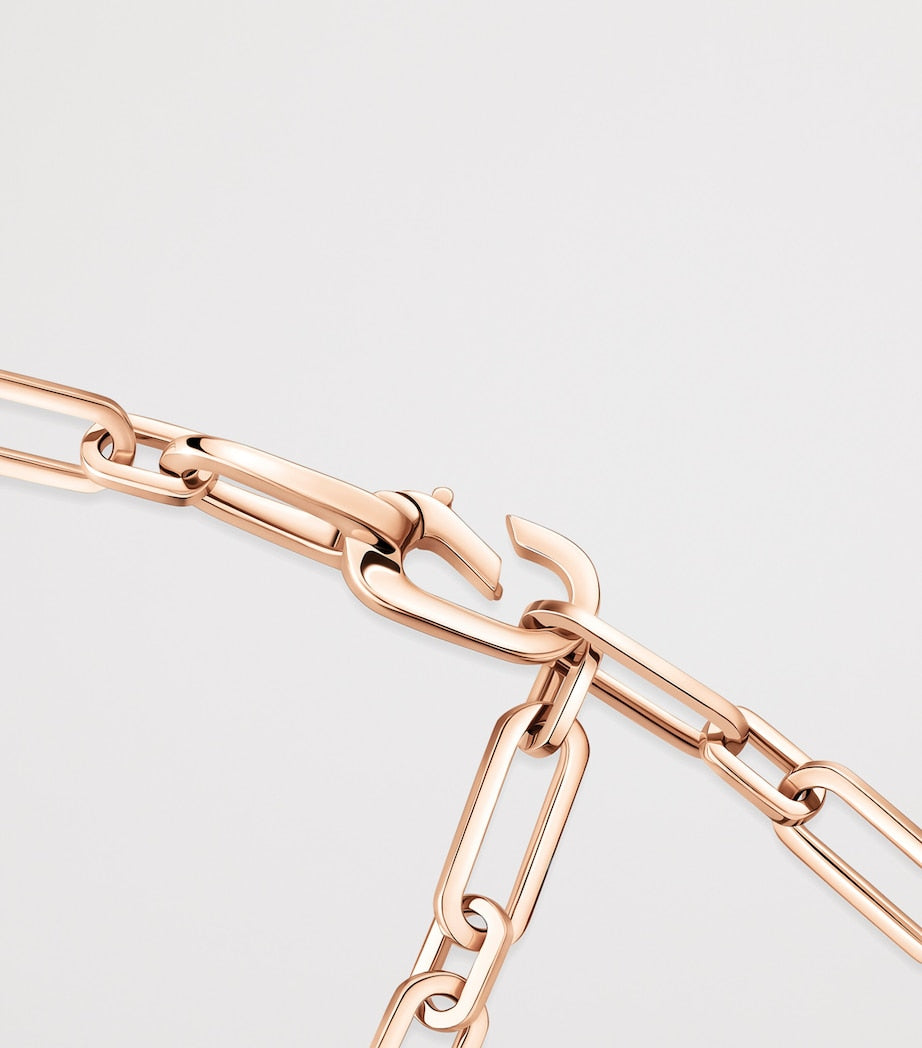 Messika Move Link rose gold diamond choker 1.70ct, UK version