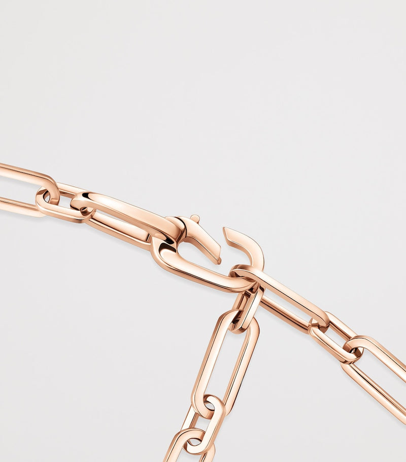 Messika Move Link rose gold diamond choker 1.70ct, UK version