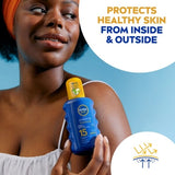 NIVEA SUN Suncream Spray Protect & Moisture SPF15 200ml GOODS Superdrug   