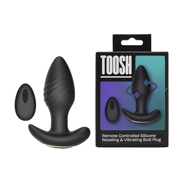 Loving Joy Toosh rotating vibrating butt plug, UK version
