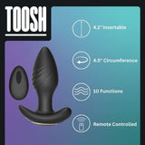 Loving Joy Toosh rotating vibrating butt plug, UK version