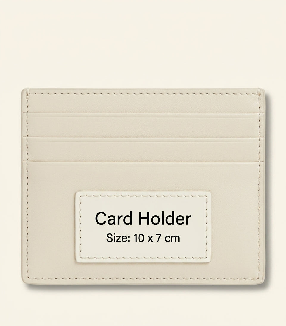 Prada leather triangle card holder, imported from the UK