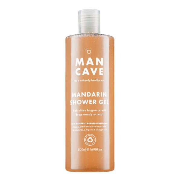 ManCave Mandarin Shower Gel  500ml GOODS Superdrug   