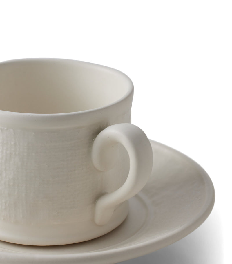 Ralph Lauren Home Everett Teacup and Saucer, imported from the UK