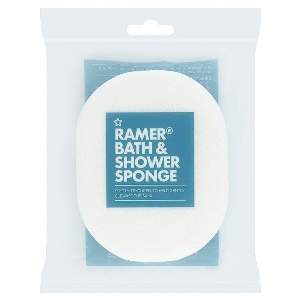 Superdrug Ramer Bath & Body Sponge White GOODS Superdrug   