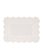 Dea Linen Lace-Trim Elite Placemat 35cm x 50cm - British product