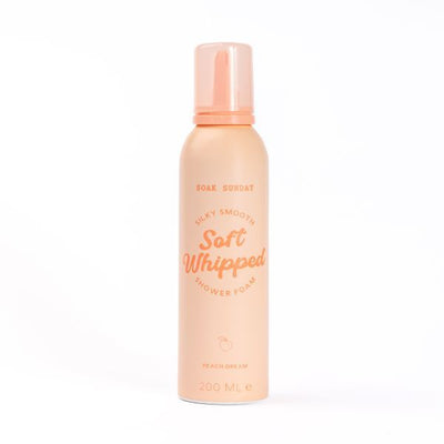 Superdrug Soak Sunday Peach Dream Whipped Shower Foam- Buy online at McGrocer