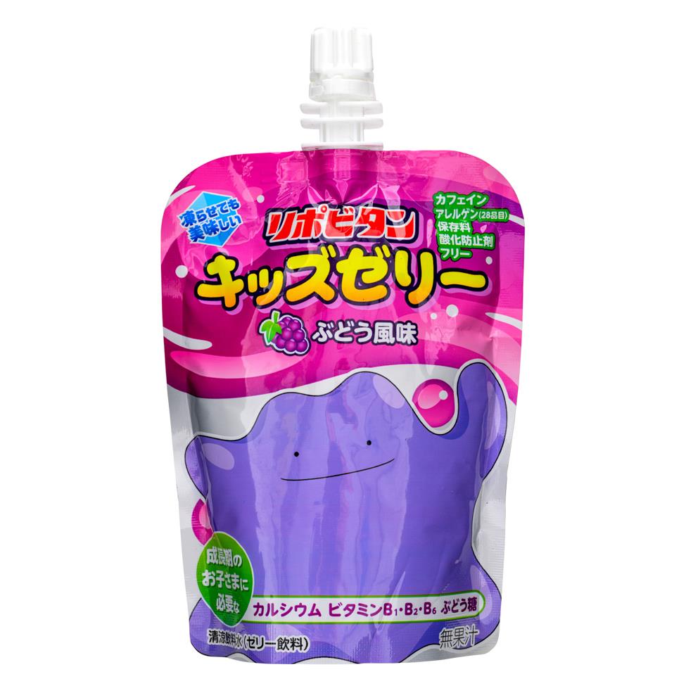 Taisho Pokemon Lipovitan jelly drink grape, imported from the UK