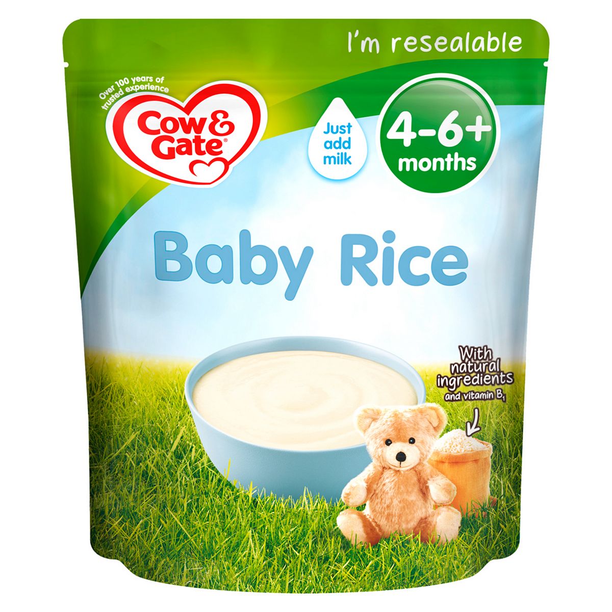 Cow & Gate Baby Rice Cereal 4-6+ Months 100g GOODS Boots   