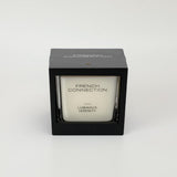 French Connection candle Wooden Collection Luminous Serenity 495g, imported from the UK