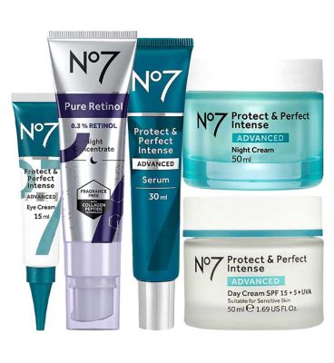 No7 Protect & Perfect Intense ADVANCED Complete Retinol Regime