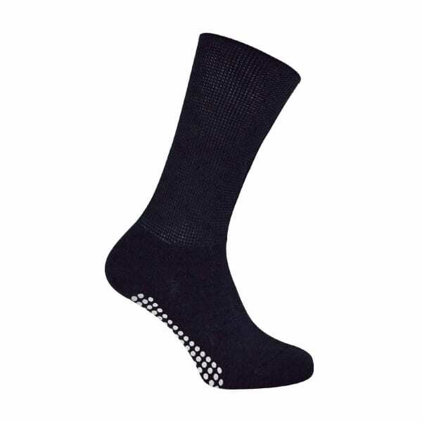 Dr.Socks extra wide oedema socks with grips (British brand)